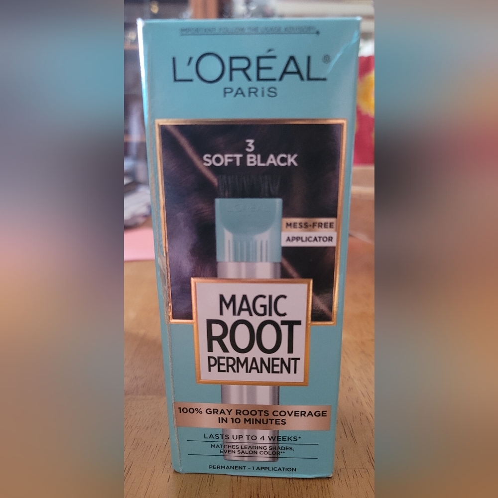 L'Oréal Paris Magic Root Permanent Hair Color - Soft Black